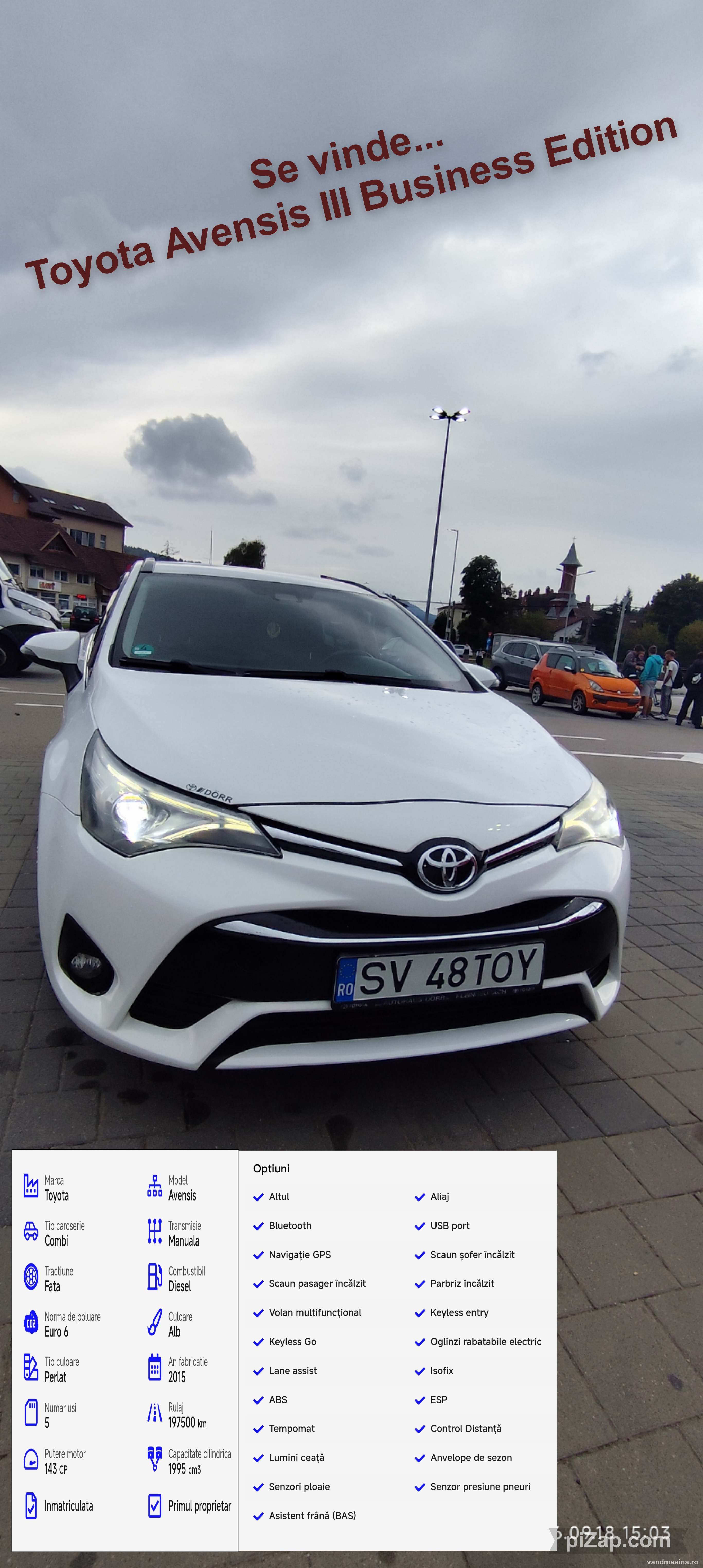 Toyota Avensis 2015